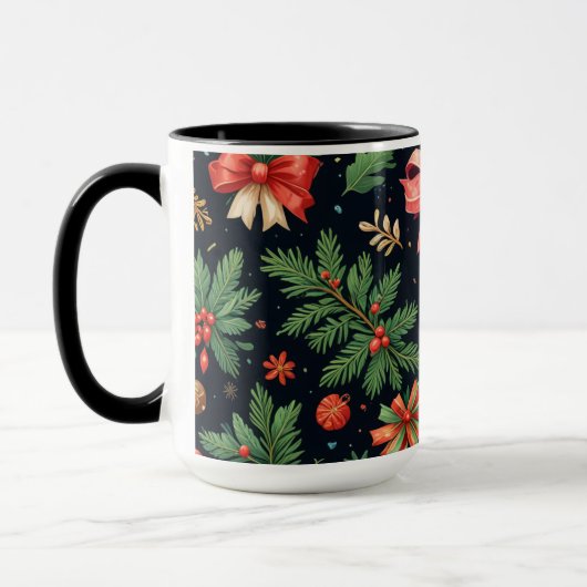 kerst-waterbeker mok (Links)