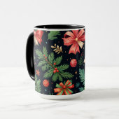 kerst-waterbeker mok (Voorkant links)