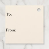 Kerst Waterverf Bunny Konijn Krans Greenery Bedankjes Labels (Achterkant)