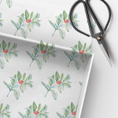 Kerst Waterverf Magenta Tissuepapier