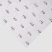 Kerst waterverf pinecone met stijlvol accent tissuepapier (Detail)