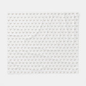 Kerst waterverf rendier met stijlvol accent fleece deken (Voorkant (Horizontaal))