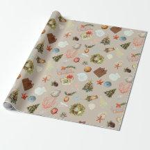 Kerst Waterverf van Tropical Island