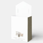 Kerst Waterverf Winter Landschap Favoriet Box Bedankdoosjes (Geopend)