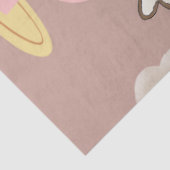 Kerst Weefsel Papier Cappuccino Koffie (Detail)