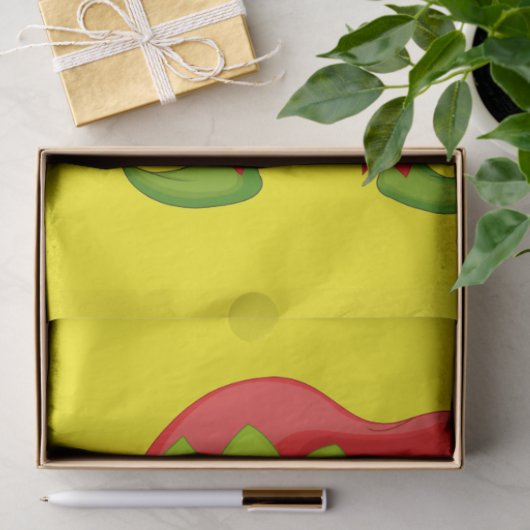 Kerst Weefsel Papier Elf Pepermunt (Geschenk)