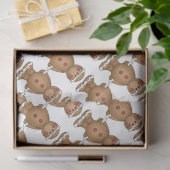 Kerst Weefsel Papier/Gingerbread Man Tissuepapier (Geschenk)