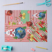 Kerst Weefsel Papier Teddy Beer (Craft)