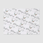 Kerst Weefselpapier Moderne Lichtdraad Tissuepapier (Voorkant)