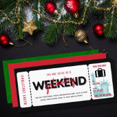 Kerst Weekend Getaway Cadeaubon Ticket
