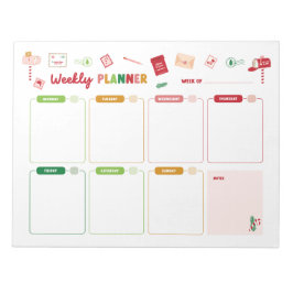 Kerst Weekly Planner Holiday Notitieblok