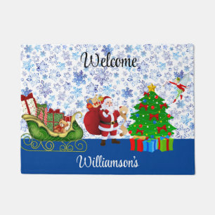 Kerst Welkom Sinterklaas Maakt Zijn Lijst Deurmat