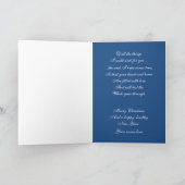 Kerst wenskaart Dank u van het bedrijfsleven Bedankkaart (Binnen)