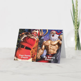 Kerst Wenskaart - Gym Motivatie Feestdagen Kaart