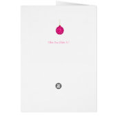 Kerst Wenskaart  ontwerp (Achterkant)