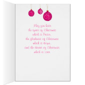 Kerst Wenskaart  ontwerp (Binnen (Rechts))