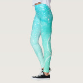 Kerst wervelende sneeuw leggings (Links)