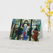 Kerst Wesołych Świąt Kaart (Gele Bloem)