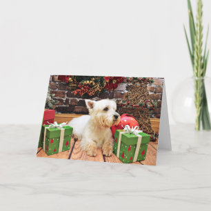 Kerst - Westie - Callie Feestdagen Kaart