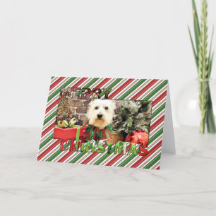 Kerst - Westie - Sammy Feestdagen Kaart