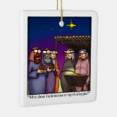 Kerst wierook & mirre Humor Ornament (Rechts)