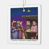 Kerst wierook & mirre Humor Ornament (Links)