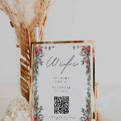 Kerst WiFi-code, QR-code Wifi Connect Kaart