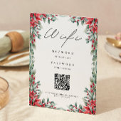 Kerst WiFi-code, QR-code Wifi Connect Kaart