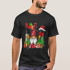 Kerst Wijn Gnomes voor Xmas Cheer T-shirt