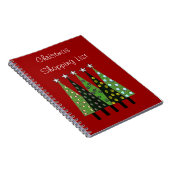 Kerst Winkel Lijst Notitieboek (Rechterzijde)