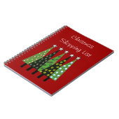 Kerst Winkel Lijst Notitieboek (Linkerzijde)