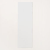 Kerst Winter Berries Krans Custom Naam Yogamat (Achterkant)