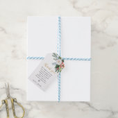Kerst Winter Bruiloft Feest Cadeaulabel (Met Touw)