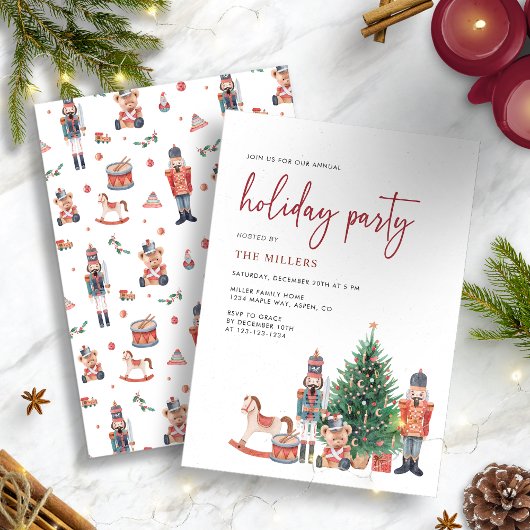Kerst Winter Feestje Kaart
