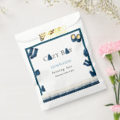 Kerst Winter Gezellig Jongen Twee Draaien Bedankzakje (Gezegeld)