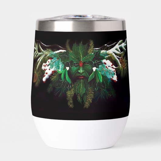 Kerst Winter Groen Man (Voorkant)