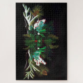 Kerst Winter Groen Man Legpuzzel (Verticaal)