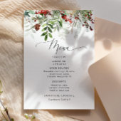 Kerst winter groenblijvende bruiloft menu