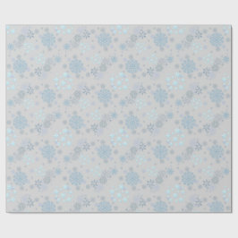Kerst Winter Hanukka Sneeuwvlok ontwerp Cadeaupapier