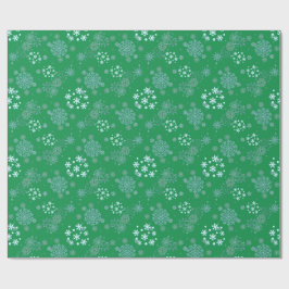 Kerst Winter Hanukkah Sneeuwvlok ontwerp Cadeaupapier