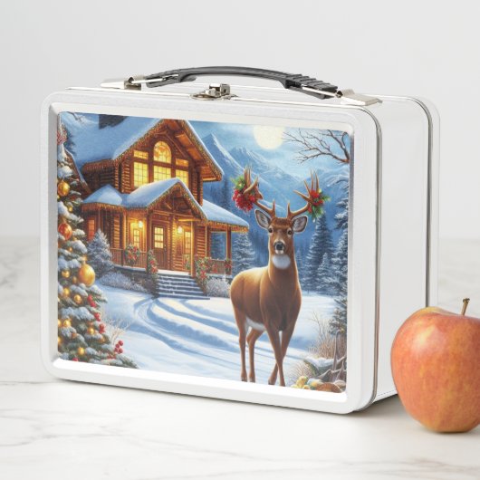 Kerst/Winter Herten Lodge (In situ)