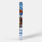 Kerst/Winter Herten Lodge Case-Mate iPhone Case (Achterkant / Rechts)