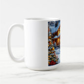 Kerst/Winter Herten Lodge Koffiemok (Links)