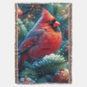 Kerst/winter kardinaal deken (Voorkant Verticaal)