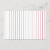 Kerst Winter Meisje Baby shower Boeken voor Baby Informatiekaartje (Achterkant)