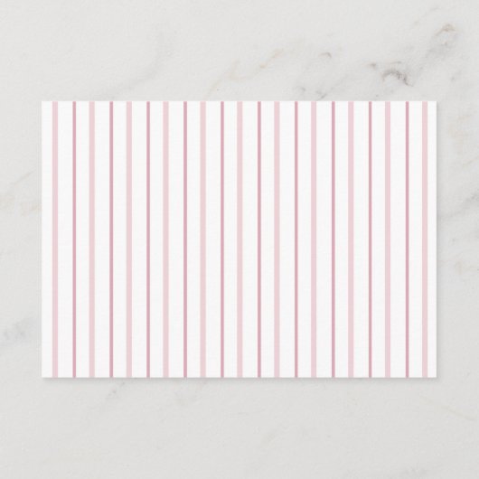 Kerst Winter Meisje Baby shower Boeken voor Baby Informatiekaartje (Achterkant)