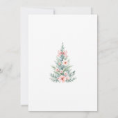 Kerst Winter Meisje Baby shower Kaart