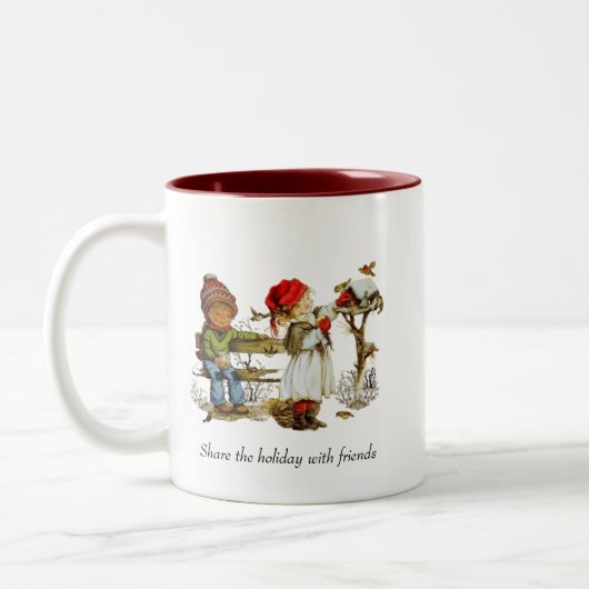 Kerst/Winter Mok (Links)