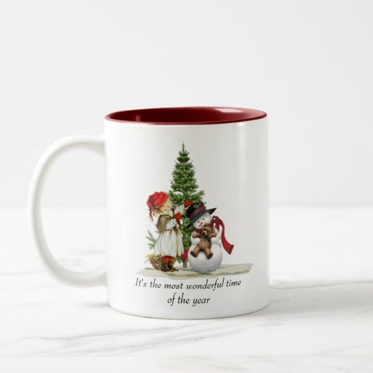 Kerst/Winter Mok (Links)