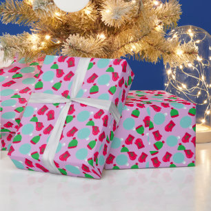 Kerst Winter Patroon Inpakpapier